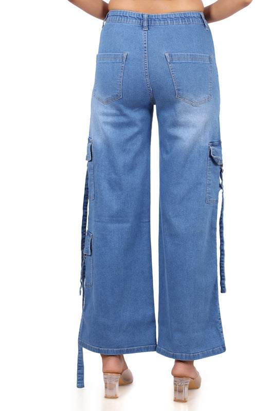 Korean Style Straight Fit Pants with Elastic Waist