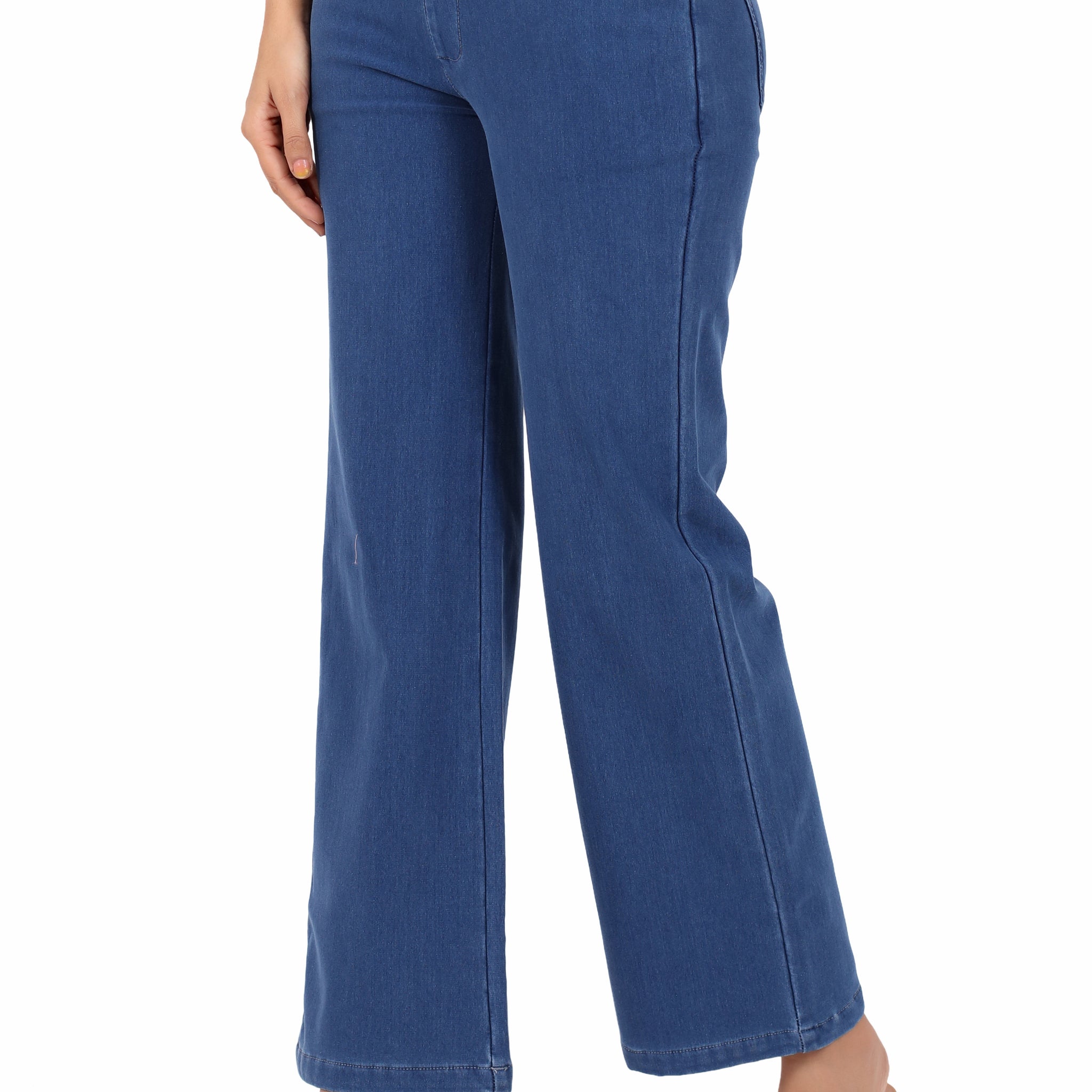 Women’s Korean Style Straight Fit Pants with Elastic4