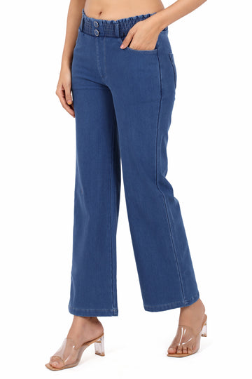 Women’s Korean Style Straight Fit Pants with Elastic4