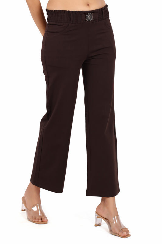 Women’s Korean Style Straight Fit Pants with Elastic5
