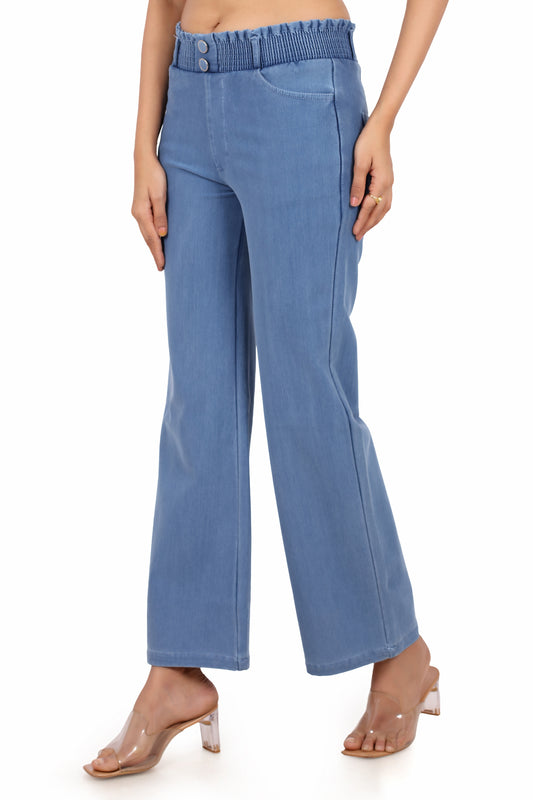 Women’s Korean Style Straight Fit Pants with Elastic6