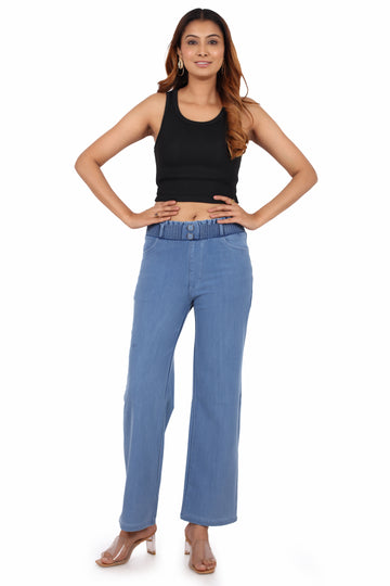 Women’s Korean Style Straight Fit Pants with Elastic6